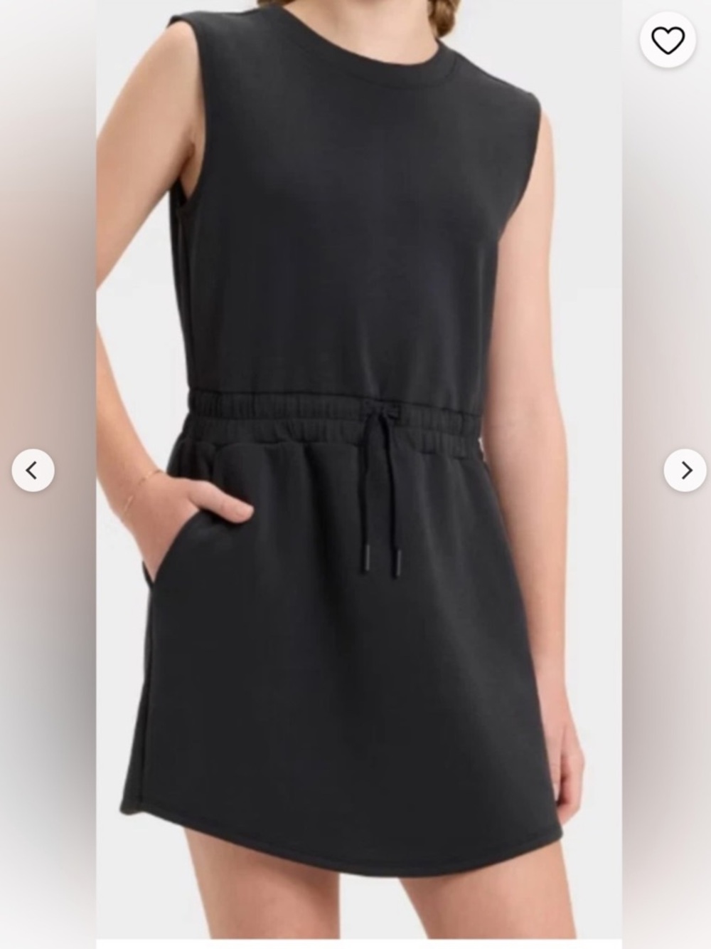 All in Motion Airy Sleek Black Dress Size XL Brand New, No Tags
